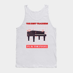 Cute Piano Teacher Tank Top